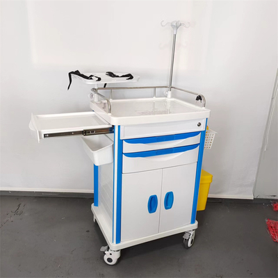 Medical Emergency Cart Hospital Crash Cart For Critical Care