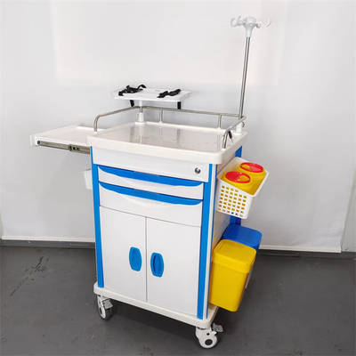 Medical Emergency Cart Hospital Crash Cart For Critical Care