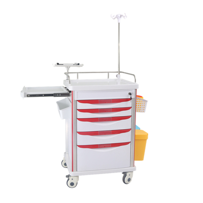 Essential Medical Equipment Emergency Trolley For Hospitals Clinics