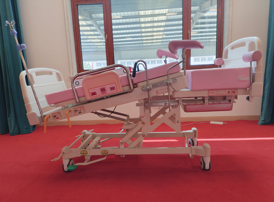 Ergonomic Hydraulic Birthing Bed For Labor & Delivery With Easy Foot-Pedal Control