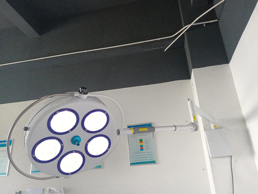 Lâmpada de operação de luz LED cirúrgica de grau médico para instalação na parede