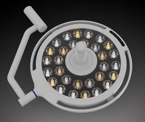 Dual-Head LED Surgical Lamp Ceiling-Mounted Operating Room Light